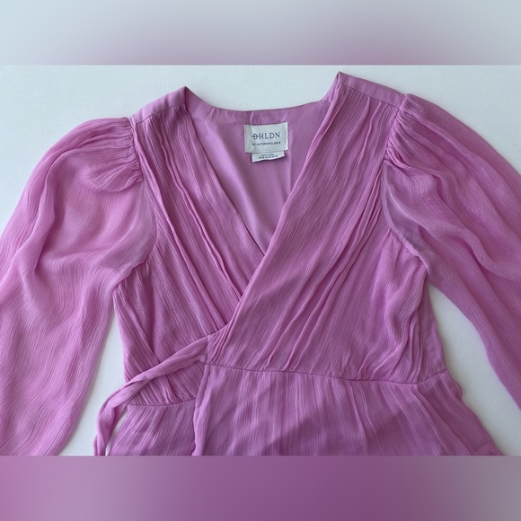 BHLDN by Anthropologies Esme V-Neck Long Sleeve Dress size M - Picture 13 of 13